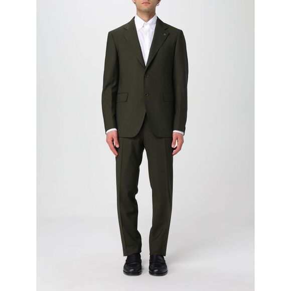 Tagliatore Suit Men Green